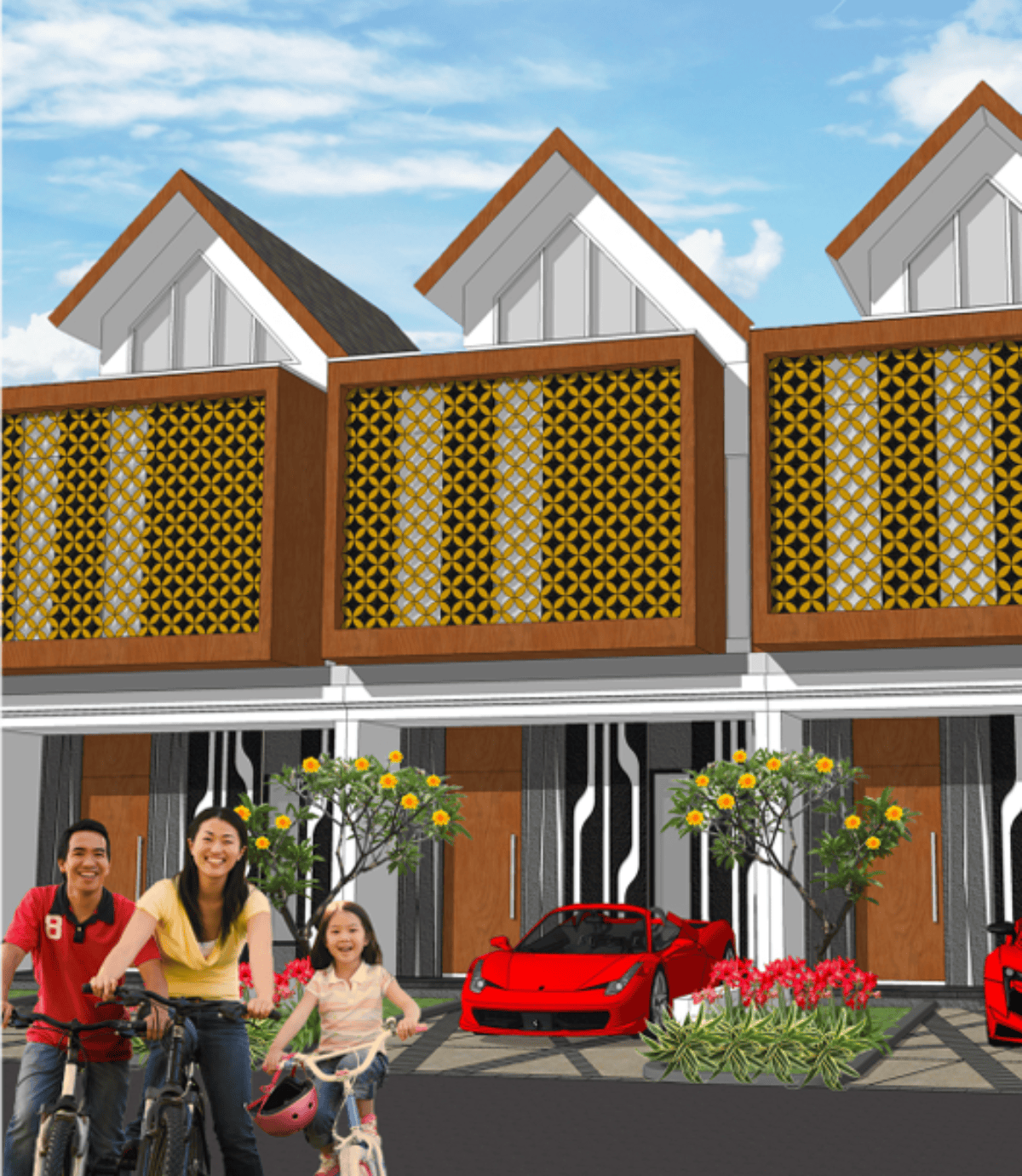 The Villa - Tampak depan